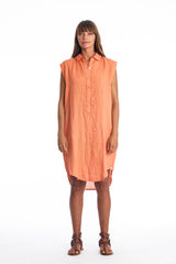 Amalfi NS Linen Shirt Dress