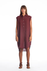 Amalfi NS Linen Shirt Dress