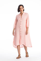 Mei Linen Shirt Dress