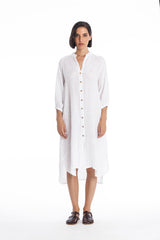 Mei Linen Shirt Dress