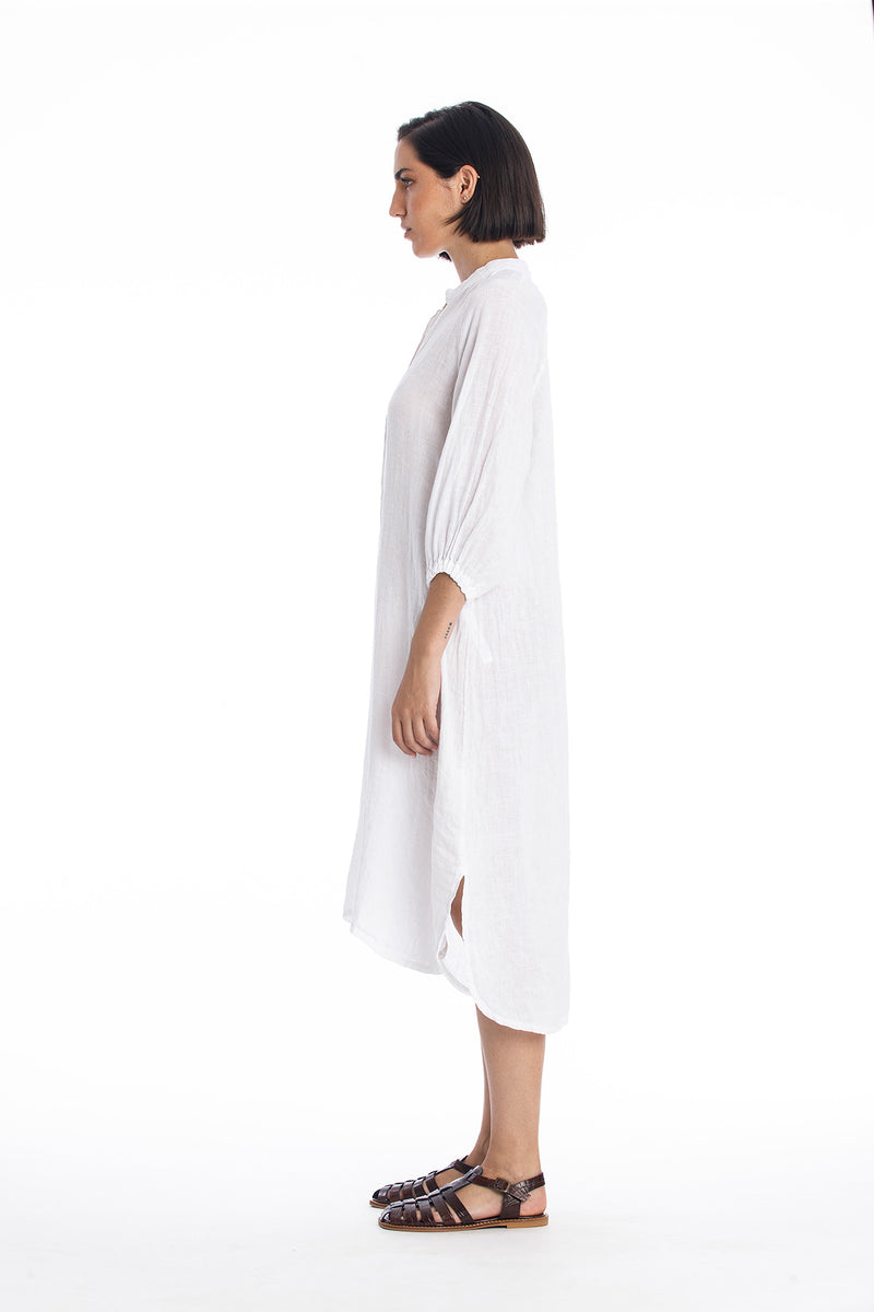 Mei Linen Shirt Dress