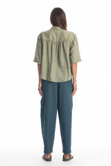 SUMMER LINEN BLOUSE