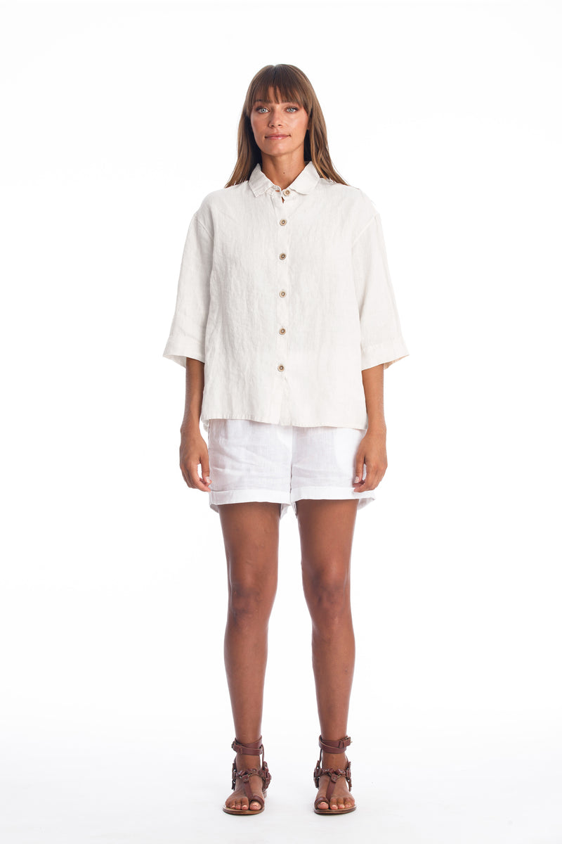 Summer camisa lino